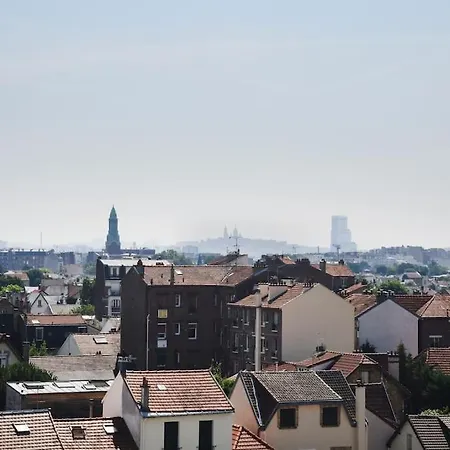 Apartamento Elegant Penthouse Paris Panorama Bois-Colombes Exterior foto